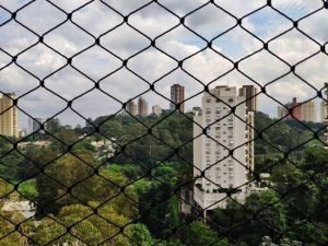 Redes de segurança para cobertura em Blumenau
